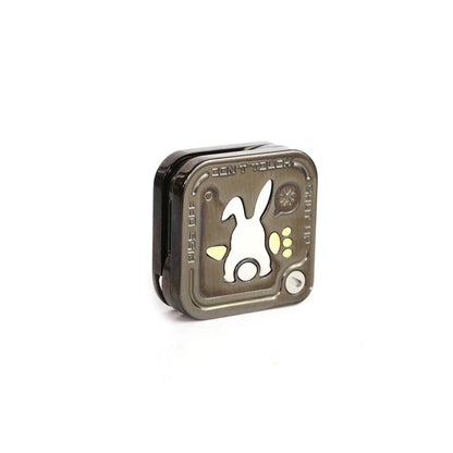 Novel Grumpy Rabbit EDC Fidget Slider Three-layer Side Push Magnetic Fork Fidget Toy Stress Relief Toy ADHD Toy Gifts