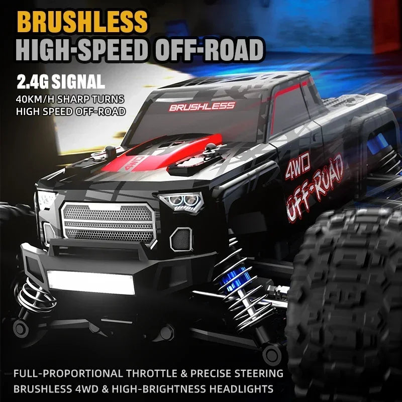 JHD For 2025 New Orignal JJRC C8811 Brushless Motor 4×4 Powerful Power  2.4g Frequency High Speed  C8811 Off-Road Model