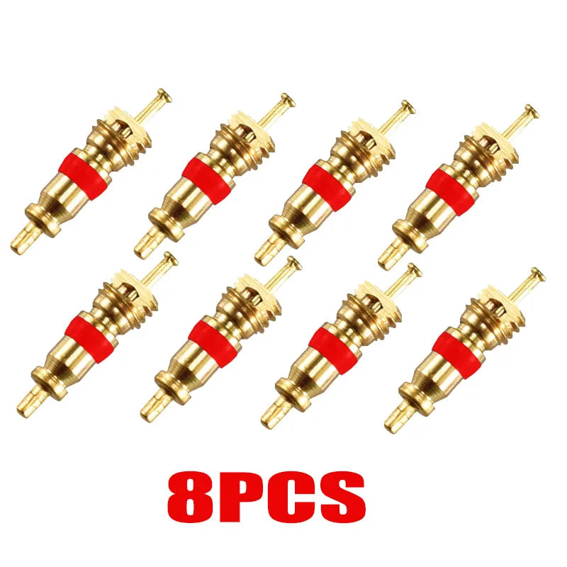 Copper Tire Valve Core Remover Installer Tool Kit Car Motorcycle Bicycle Tyre Repair Set Air Valve Stem Core Removal Screwdriver