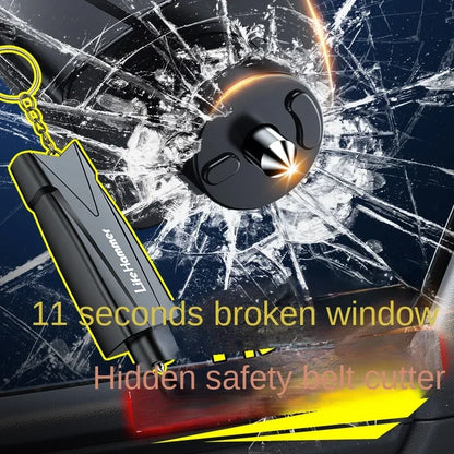 Car window safety lifesaving car broken window artifact multi-functional broken glass firing pin escape car emergency pendant au