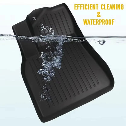 For Tesla Model Y Juniper 2025 2026,7-Pieces All-Weather TPE Floor Mats, Car floor mat accessories Waterproof and easy to clean