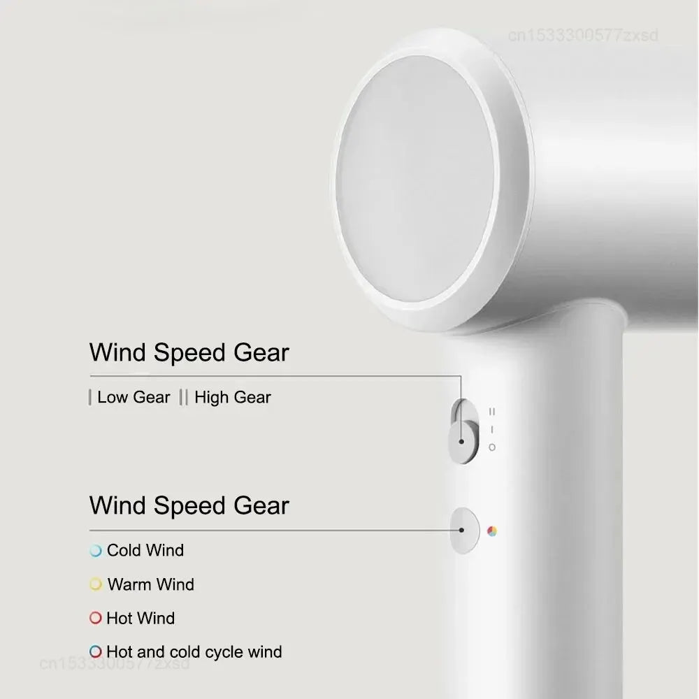 Mijia High Speed Hair Dryer H501 SE 62m/s Wind Speed Negative Ion Hair Care 110 000 Rpm Professional Hairdryer Salon Tool