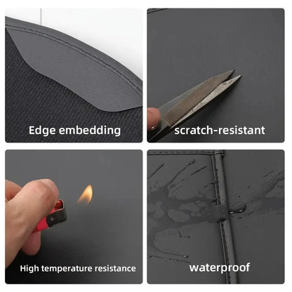 Car Seat Backrest Anti Kick Pad For Tesla New Model YL Six Seats 2026 Leather Full Surround Seat Back Anti Scratch Protector Mat