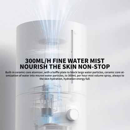 Original MIJIA Humidifier 2 ,300mL/h Humidification 4L Large Capacity Mist Maker Add Water Home Humidity Control Low Sound -CN