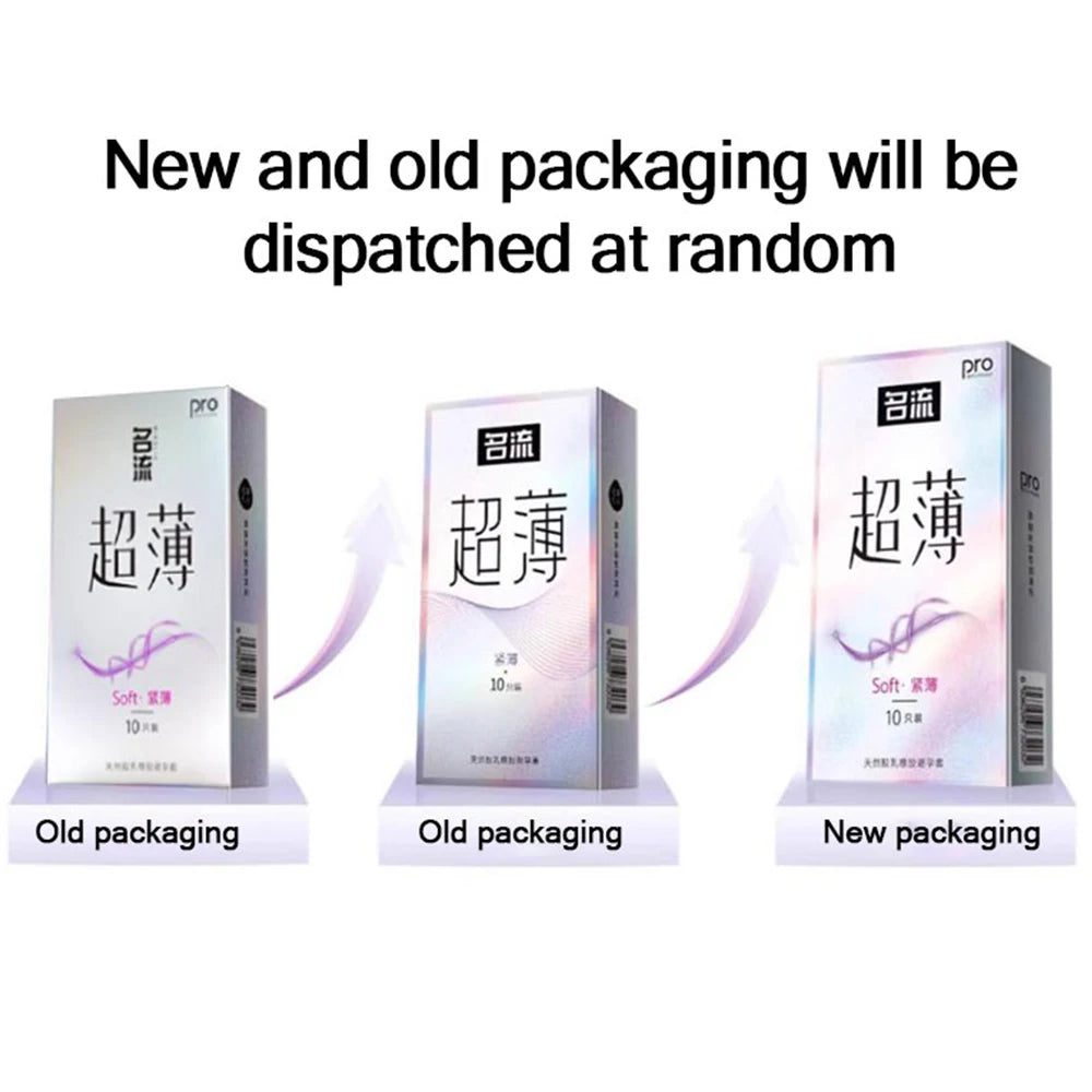 10pcs 49mm Tight Condoms Male Hyaluronic Acid Penis Sleeves Sexual Small Condom Erotic Sex Toys Sex Shop for Men Contraception
