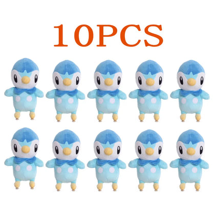 10pcs Pokemon Official Plush Toy - Charmander, Squirtle, Pikachu Plush, Bulbasaur Stuffed Animal Toy, Pokemon Doll Birthday Gift