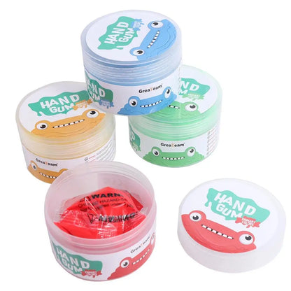 Soft Clay Hand Putty Squiz Toys Soft Stretchy 4pcs/set Finger Training Putty Non-Sticky Putty Set Developmental Toys