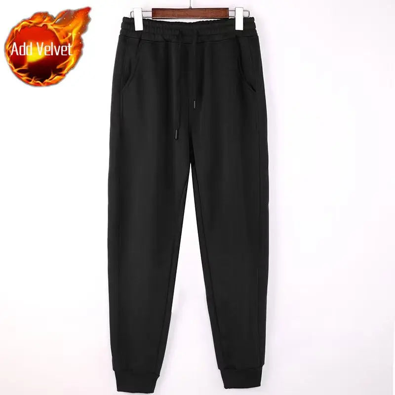 2026 Autumn Winter Loose Fit Unisex Sweatpants Slimming Casual Joggers in Maillard Tones for Men Women