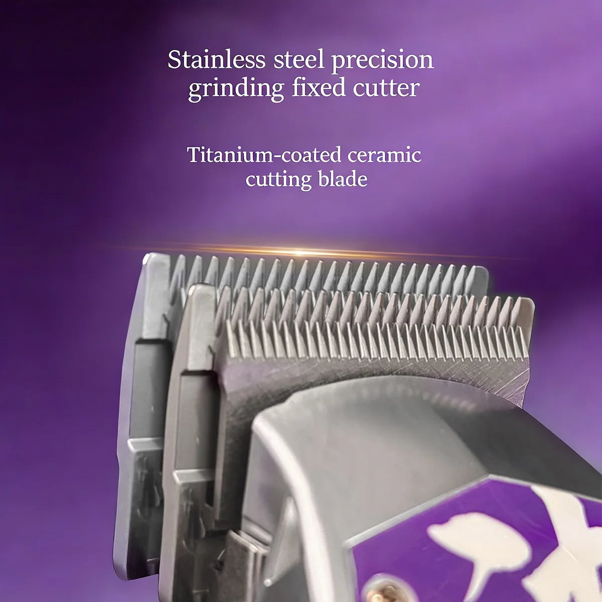 MEDESHOW D8 Professional Hair Cutting Machine Kit for Men Hair Clipper Trimmer 0mm Gap Cutter Head USB Charger Barber Kit