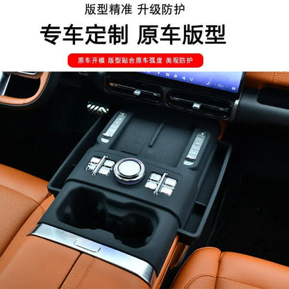 For Jetour G700 2026 Central Control Wireless Charging Silicone Pad Dustproof Anti-slip Mat Center Console Storage Box