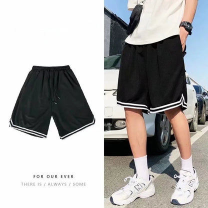 Fleece Lined Jeans Men's Trendy Slim Fit Bootcut Pants Autumn Winter Casual Long Trousers Youthful Style Wear Resistant