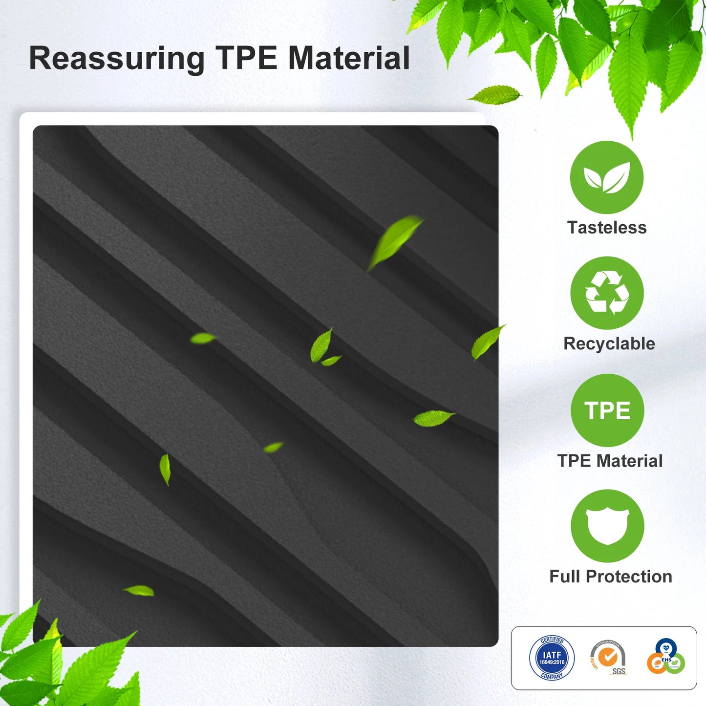RHD for Toyota Corolla Sport/Hatchback 210 Series Fuel 2019-2025 Car Floor Mats TPE 3D Protection All Weather Accessorie