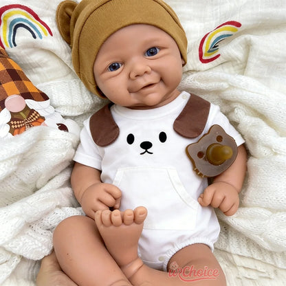 Full Body Silicone Reborn Baby Weighted Realistic Newborn Girl/Boy Hand Painted Art Doll Anatomically Correct Washable Baby Gift