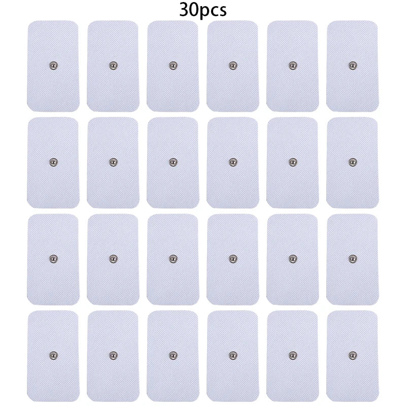 30/50/100PCS Electrode Pads Conductive Gel For Electrode Stickers Massager Nerve Muscle Stimulator