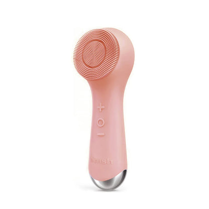 360 ° rotating facial cleaner, silicone facial cleansing brush with dual modes of rotation and vibration, blackhead cleaner