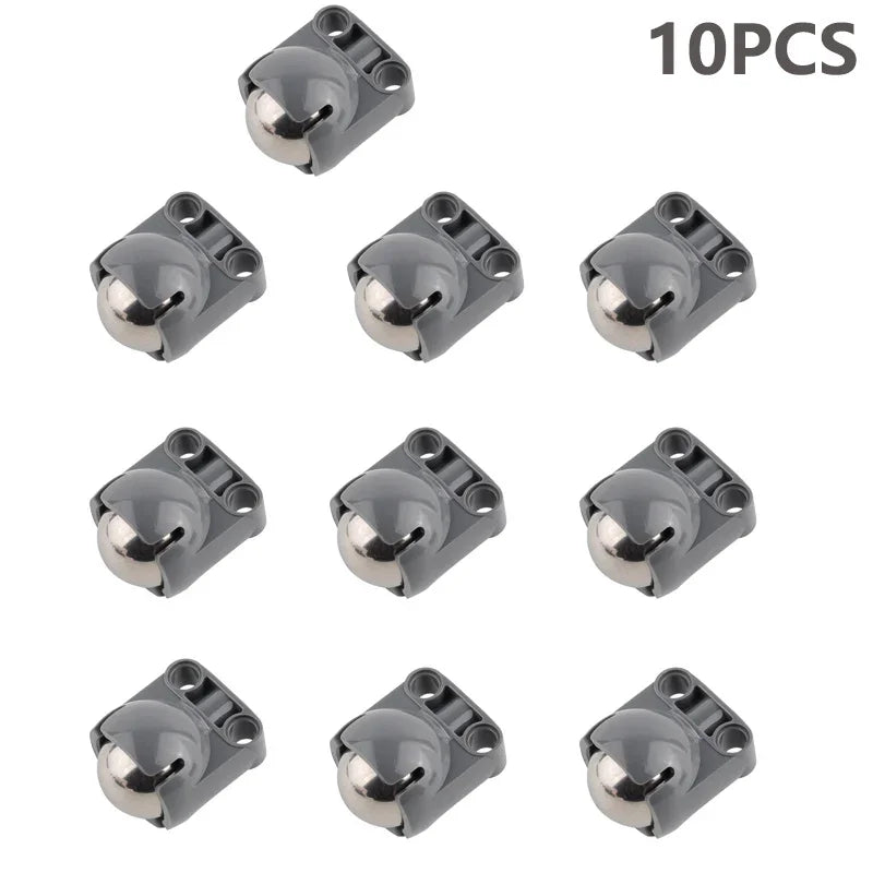 1PCS/4PCS/10PCS Universal Wheel EV3 High-Tech Building Blocks Parts With Steel Balls 9686 DIY Assembled Bricks Toys Accessories