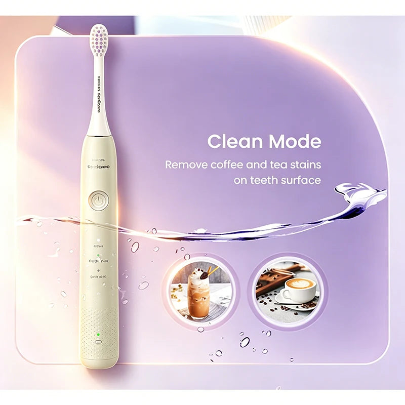 Philips HX2411 Electric Toothbrush Waterproof Rechargeable Oral Cleaning 2-minute Timer with 3Modes Giving Valentine's Day Gifts