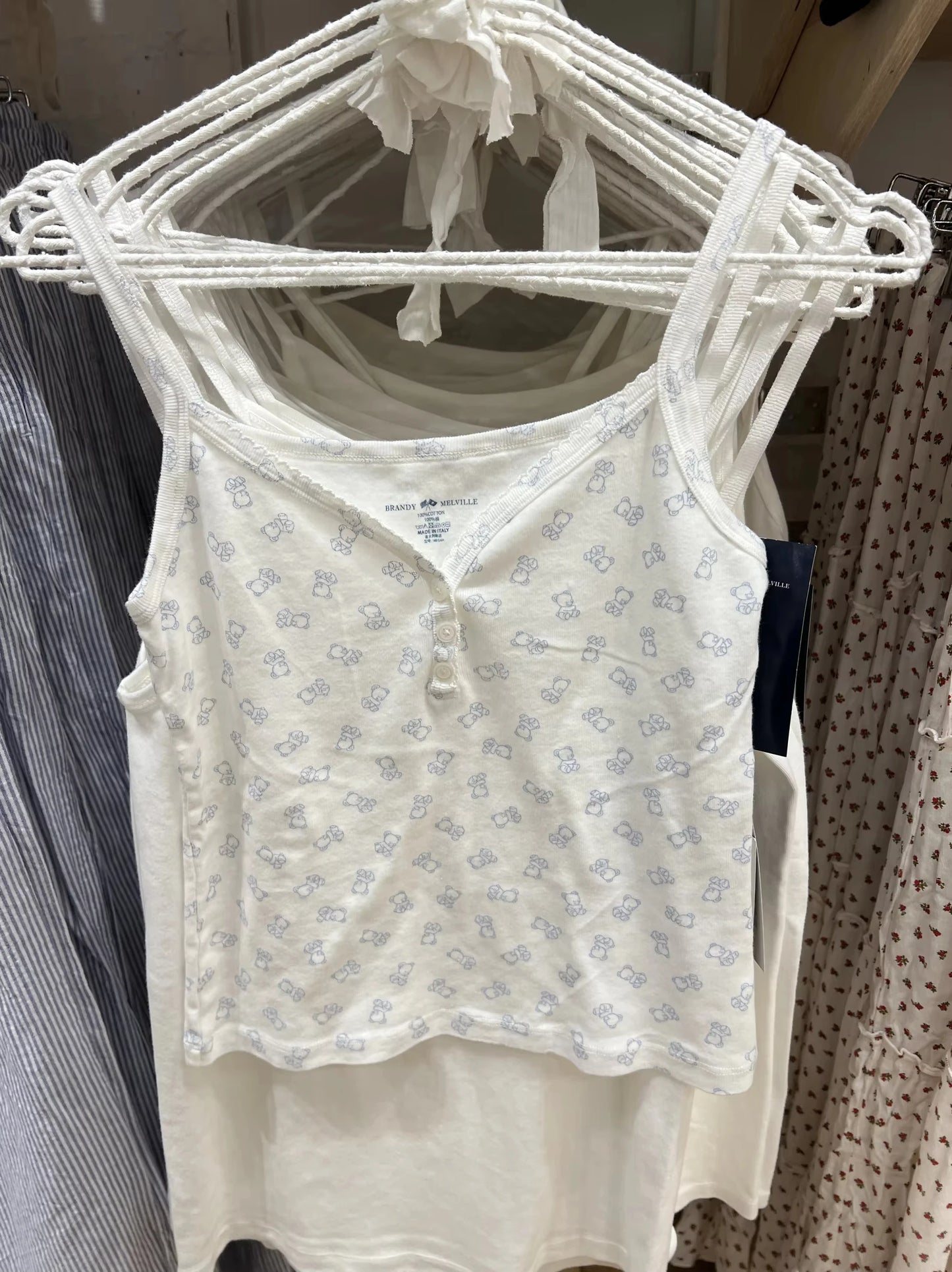 Lace Trim Buttons Solid Tank Top Women U Collar Sleeveless Cotton Slim Camis Sweet Chic Casual Preppy Style Vest Crop Tops Y2k