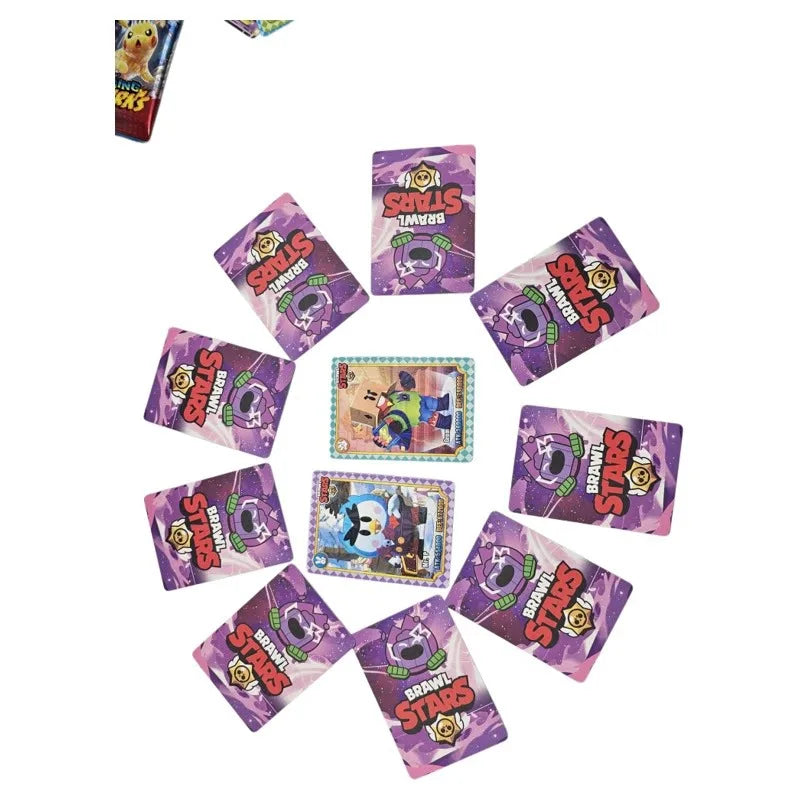 Wilderness Duel Game Cartoon Rare Trading Cards Random Collect Card Anime Figures Collection Board Leon Crow Kid Toy Gift