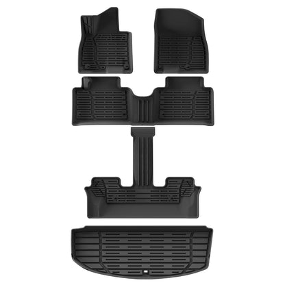 for Hyundai Palisade 2026 6/7 Seat Floor Mat Rear Trunk Pad 3rd 2rd Row Seat Backrest Liner Protective Car Interior Accessories