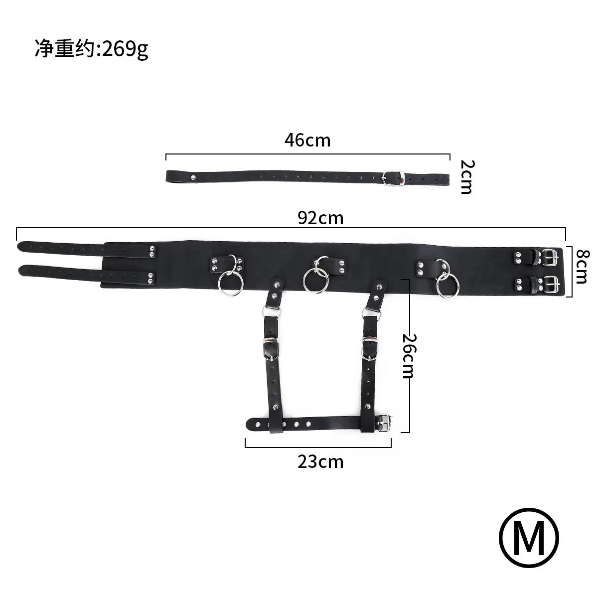 Women Bdsm Bondage Restraints Harness Erotic Sex Toy Forced Orgasm Belt Female Chastity Belt Wear Fixing Trap Strapon Underwear