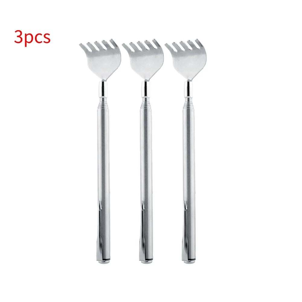 Adjustable Retractable Back Scraper Steel Anti-itch Claw Massager Scratching Rake For Elderly Back Massage Tool Heath Care