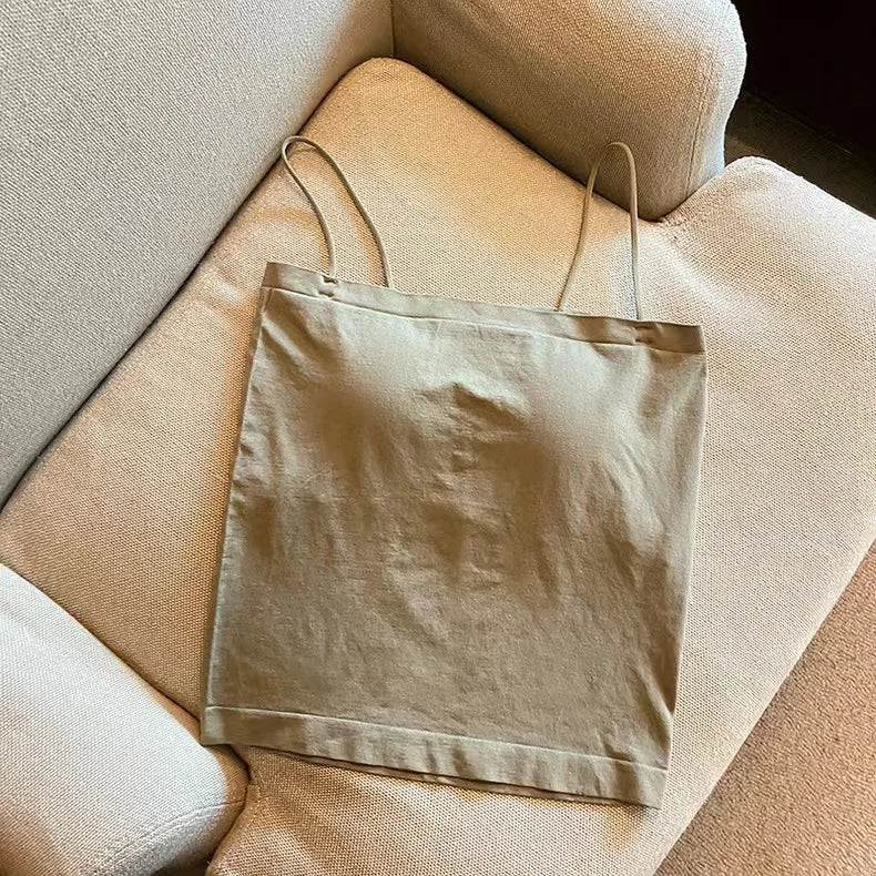 Base Layer Csole Women Summer Inner Wear with Chest Pad One oulder Design Unique Outerwear Beautiful Ba Tube Top