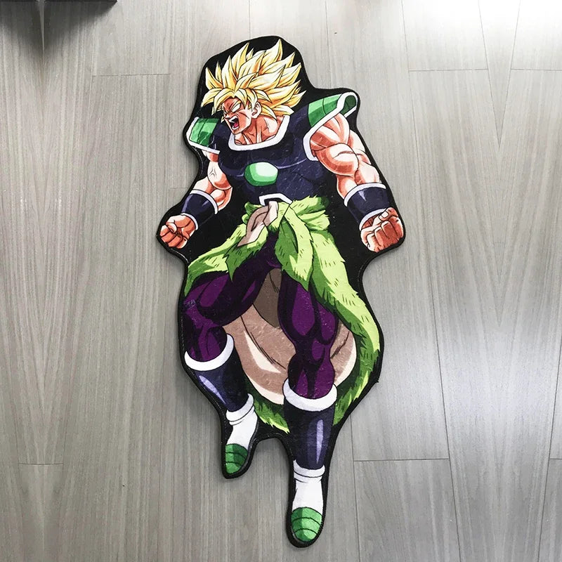 CUSTOM Anime Mats  Dragon Ball Design Manga Indoor Decorative Rugs Non-slip Floor Mats Children's Room Carpets and Toys