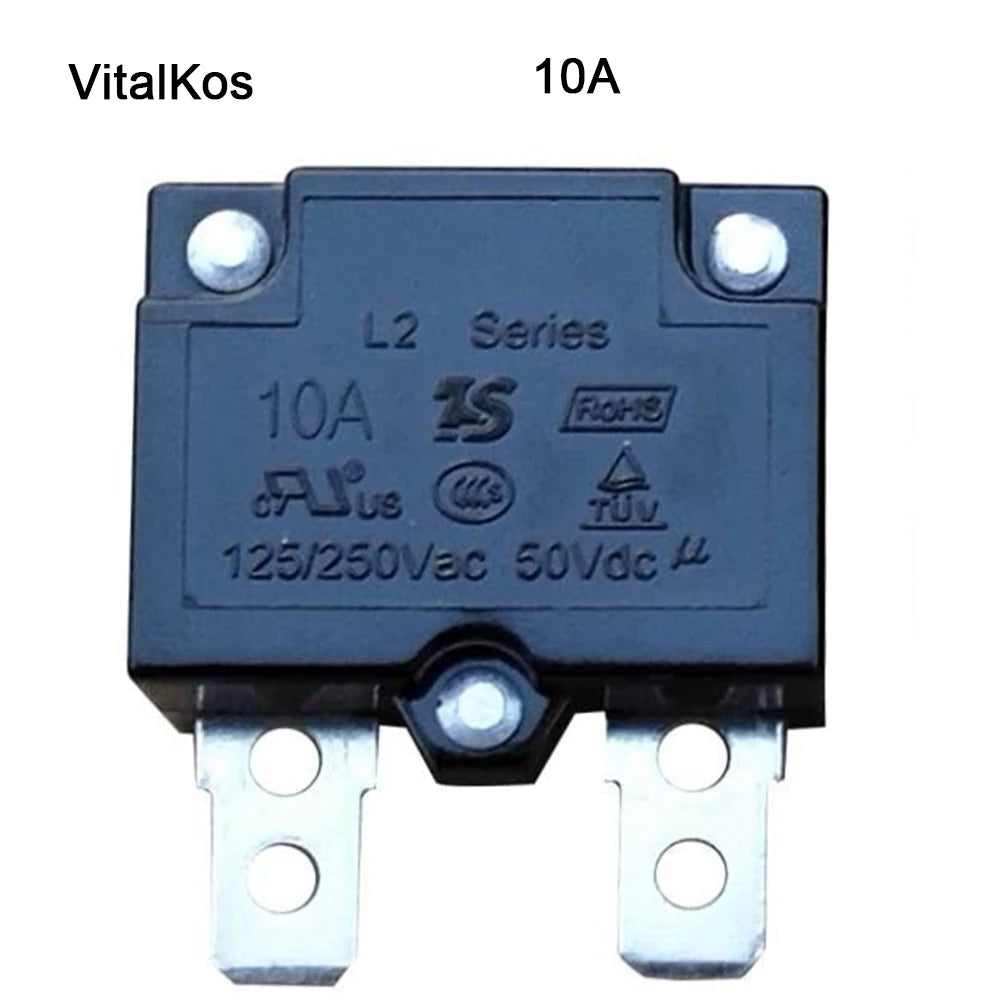 VitalKos Child Electric Car , Kids Toy Motorcycle Switch,5A 10A 15A 20A  30A 35A Ride On Car Switch Fuse Power Wheel Spare Parts