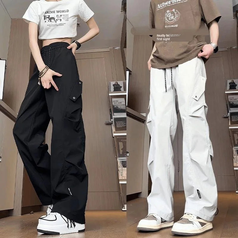 American Style Men's Outdoor Workwear Trousers Straight Leg Waterproof Skiing Hiking Pants Autumn Winter Casual Pants