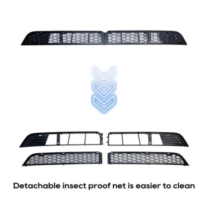 For Tesla Model Y Juniper 2025 2026 Inner Vent Grille Front Lower Bumper Anti Insect Net YL Mesh Air Inlet Anti Dust Proof Cover