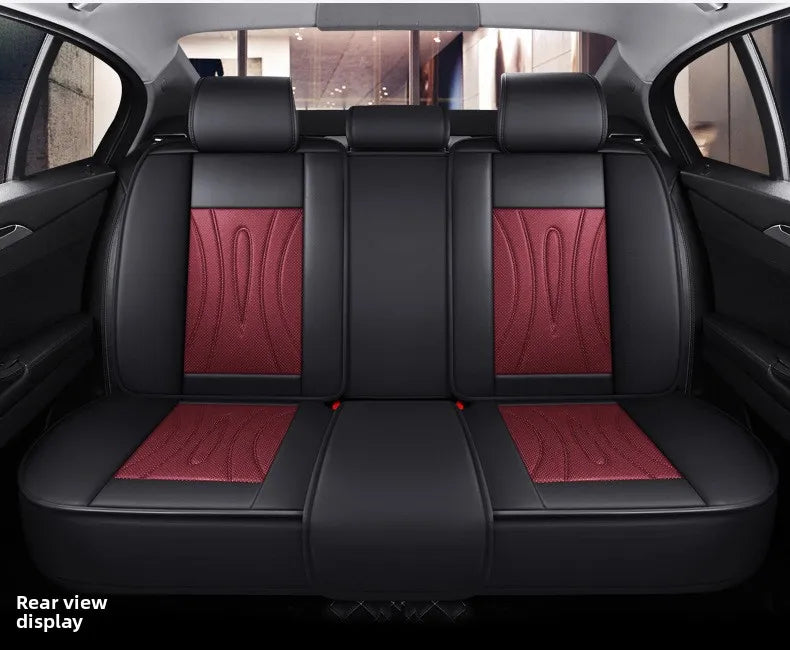 Universal One-piece Seat and Split Seat Car Seat Full Cover Breathable Leather SUV Car Seats Cushion Full Cover Protection