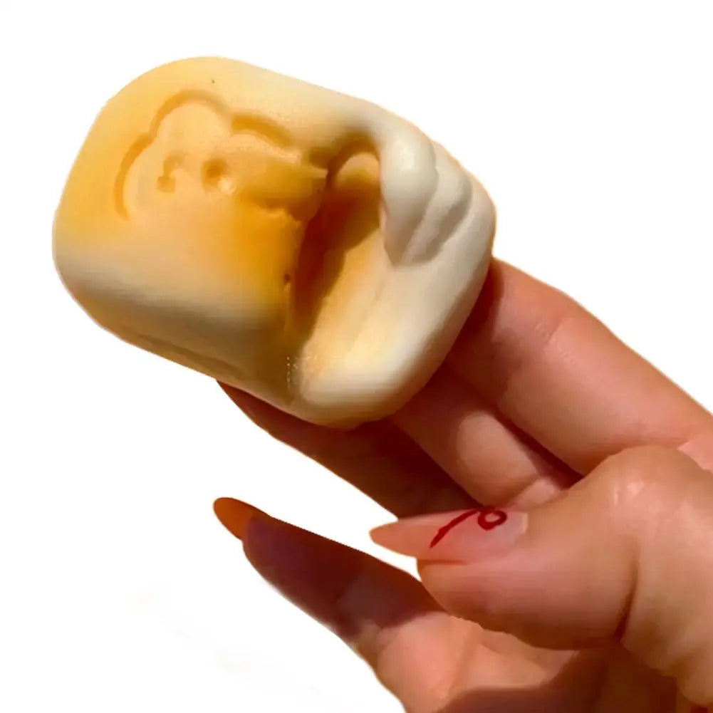1PCS Kawaii Cat Sandwich Toy Slow Rising Soft Simulation Bread Decompression Stress Relief Toy Kids Gift