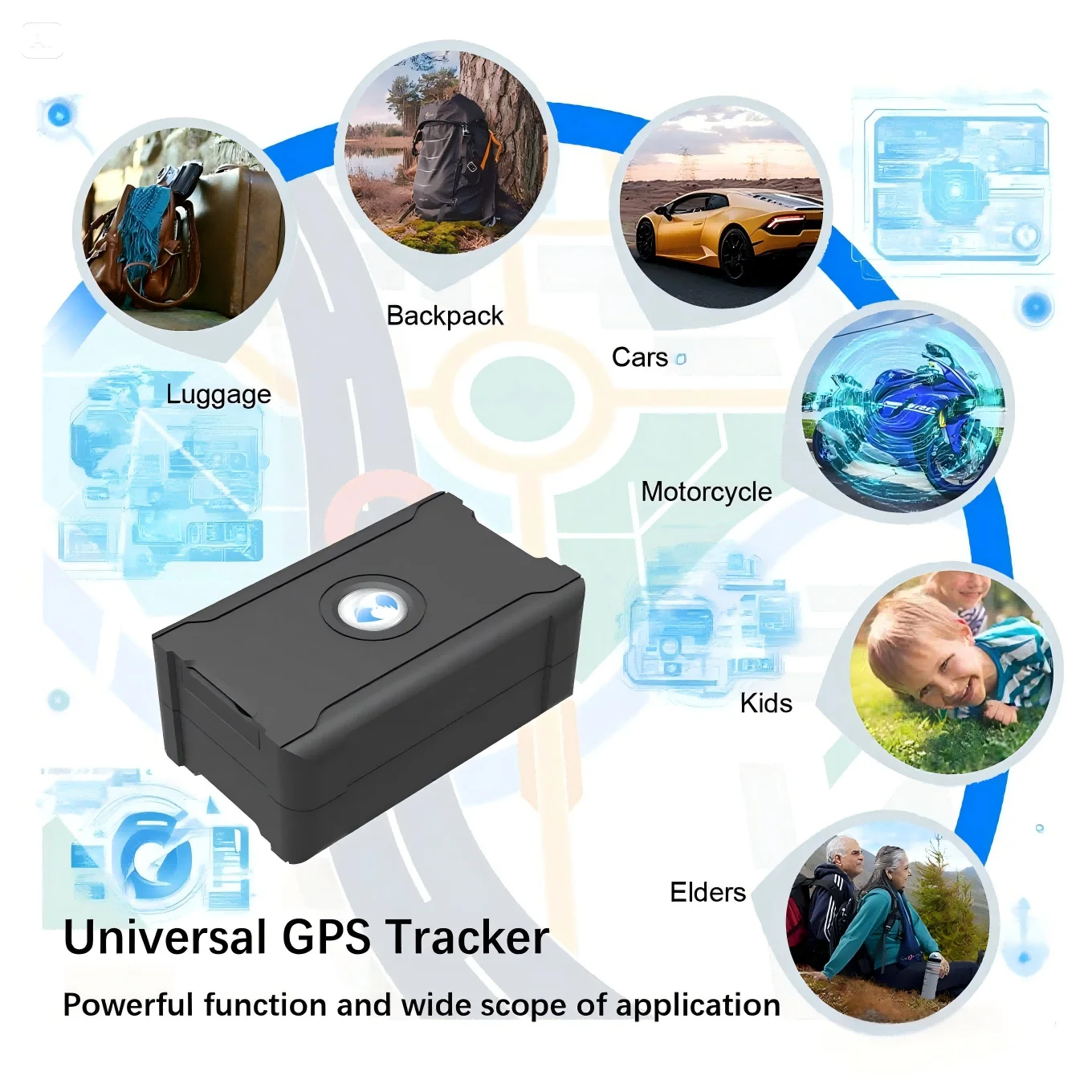 Best Gps Tracker for Vehicles and Motorcycles ‌   - Auto/Car/Motorcycle Gps Tracker with Subscription Required |   Real-Time Monitoring |   High Precision