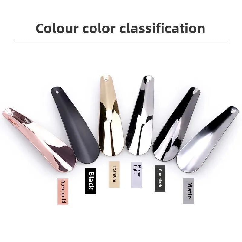 Multicolor Metal Shoe Horns Boot Lifters Footwear Removers Quality Shoe Accessories for Convenient Footwear Wear And Removal