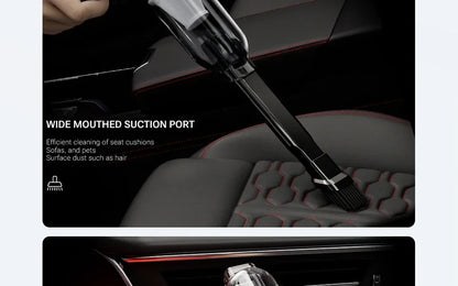SZUK Car Vacuum Cleaner 18000PA High Pressure Portable Handheld Powerful Mini Cordless Car Appliance Cleaning Vacuum Cleaner