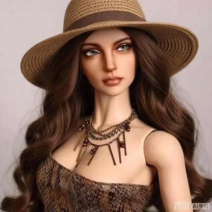 SD New bjd doll 1/3 girl beautiful  Stella beautiful woman high quality resin toy Assembly free shipping