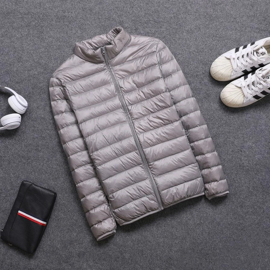 Ultra-Light down Vest Men's Spring Autumn Winter Fashion City Style Standard Fit Youth Daily Wear Couple's Style Vest