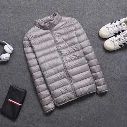 Ultra-Light down Vest Men's Spring Autumn Winter Fashion City Style Standard Fit Youth Daily Wear Couple's Style Vest