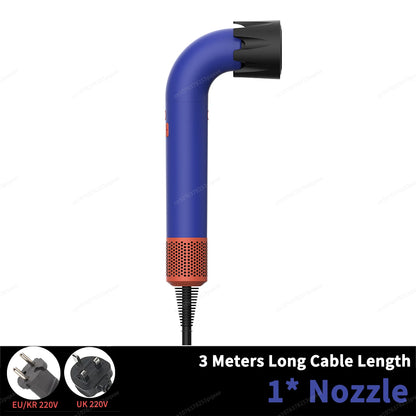 1400 Watt Super 200 Million Anion Blow Dryer Mini Portable Hair Dryer With Diffuser Nozzles Ions Hair Care Dryer Cold/Hot Wind