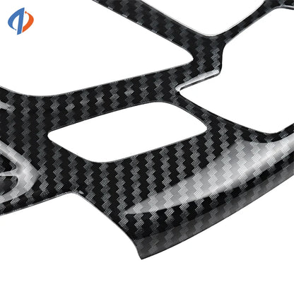 For Ford Fiesta 2009-2013 2011 2012 2013 Center Control CD Player Panel Frame Trim Cover Sticker