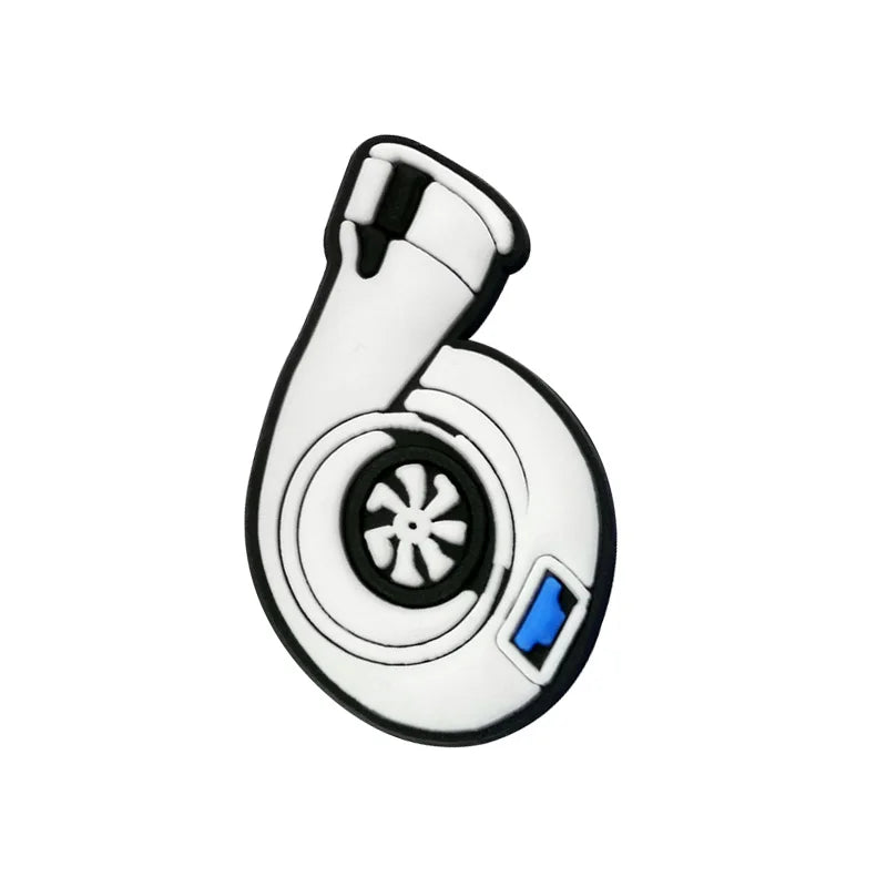 1/25PCS Cool Racing Shoe Charms Funny Beer Duck Money Shoe Decoration, Trendy Streetwear Accessories for Men Teens Party Gift
