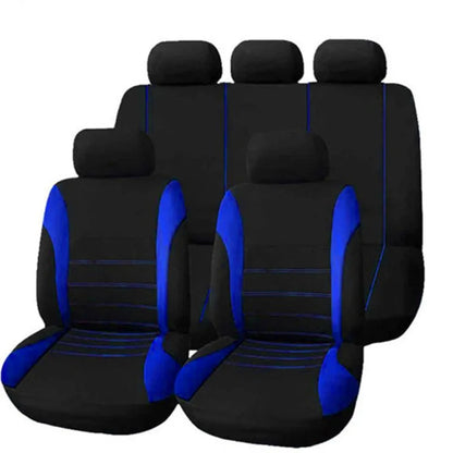2/5Seats Fabric Car Seat Covers For Peugeot 508 207 307 407 3008 206 2008 208 sw 308 107 301 408 5008 4008 Rifter Traveller RCZ