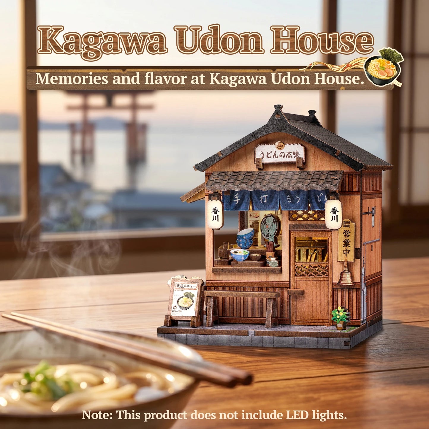 CUTEBEE Miniature Dollhouse Book Nook Kit 3D Puzzle for Bookshelf Decor Japanese Convenience Store Model Perfect Gift for Craft