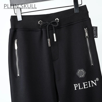 Plein Skull Spring and Autumn Round Neck Suit Men's Casual Daily Coat Casual Pants Hip Hop Party Suit Luxury Brand M-XXXL