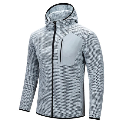 Fashionable and Versatile Warm Hooded Coats, High-quality Men's Zipper Coats for Fall/winter,Casual Sports Fitness Sweatshirts