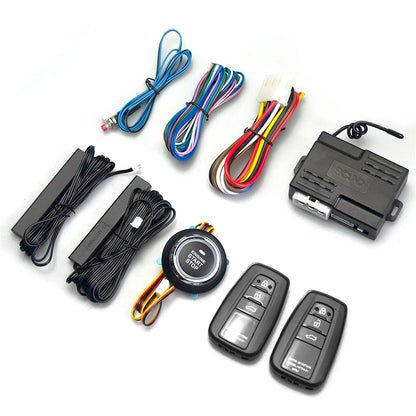 Universal Modified PKE Keyless Entry Start System One Touch Start Stop Button Bluetooth APP Remote Control for Toyota remote con
