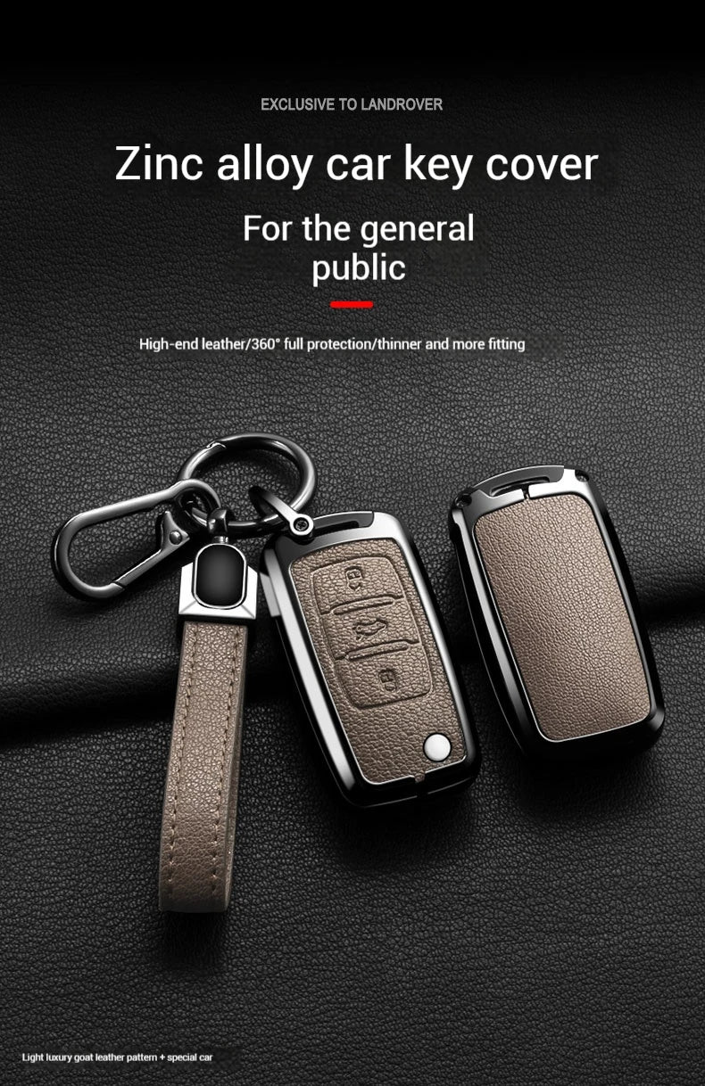 Zinc Alloy Car Key Case Car KeyChain Metal Key Shell For Volkswagen VW Polo Tiguan Golf 4 5 Jetta Beetle Scirocco Passat Shell