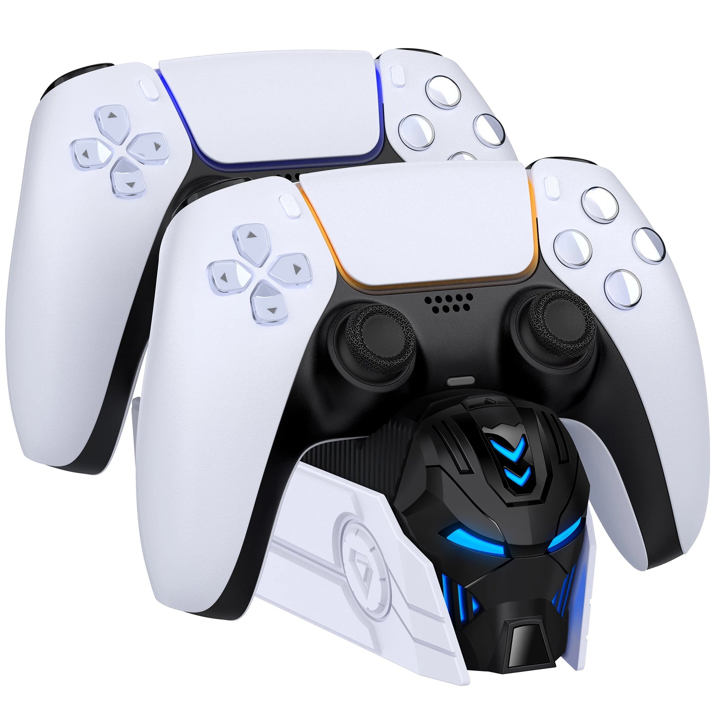 BEBONCOOL Dual Fast Charger for PS5 Wireless Controller Stand for Sony PlayStation 5 Gamepad DualSense controller Charging Base