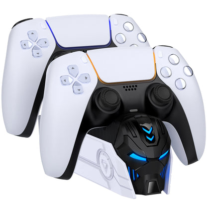 BEBONCOOL Dual Fast Charger for PS5 Wireless Controller Stand for Sony PlayStation 5 Gamepad DualSense controller Charging Base